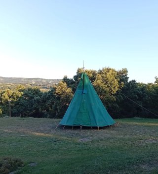 Tienda de campaña tipi 4m