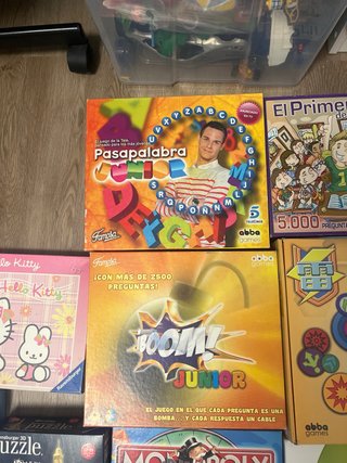 Lote de 10 juegos de mesa y puzzles, todo!!