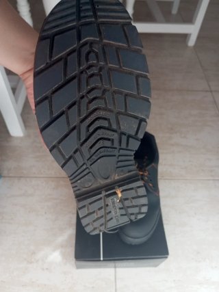 Zapatos de seguridad negros para cocina
