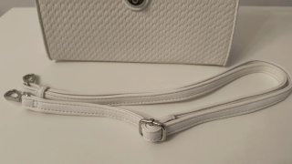 Bolso mano y opción bandolera blanco