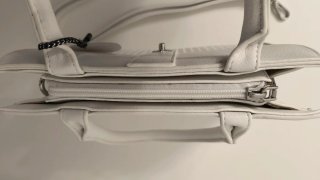 Bolso mano y opción bandolera blanco