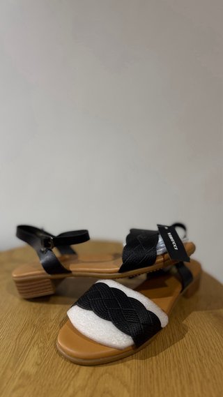 Sandalias negras talla 39