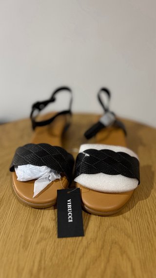Sandalias negras talla 39
