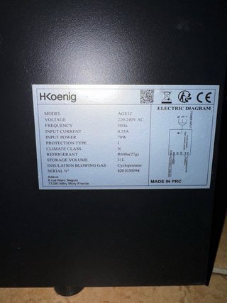 Cantinetta Vino H.Koenig 12 Bottiglie