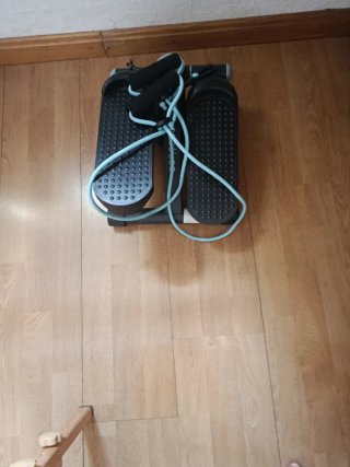 Mini Stepper con Bandas Elásticas