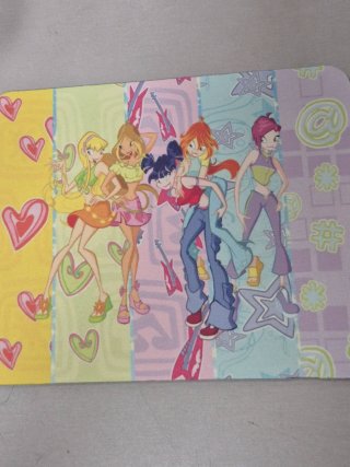 Tappetino Mouse Winx Personaggi Colorato