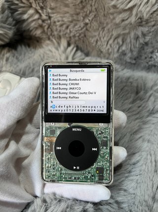 iPod 5ª Gen 64GB SSD Transparente