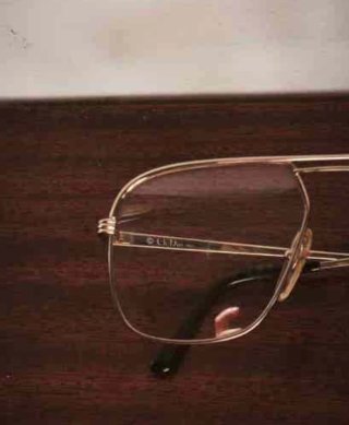 Monturas Gafas Christian Dior Vintage Dorado