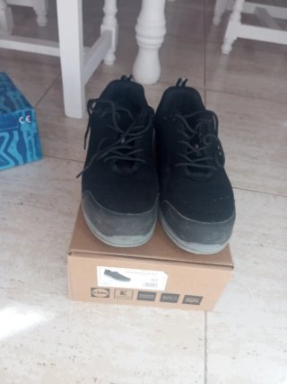 Zapatos de seguridad negros talla 40