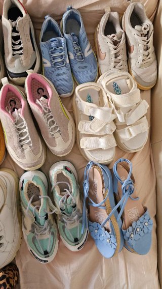 Lote de Scarpe Varie da Donna Taglia 37