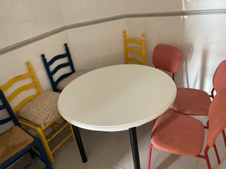 Mesa redonda extensible Ikea