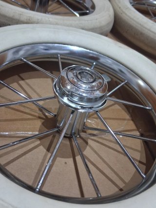 Ruedas Carrito Bebé Antiguo (4 uds)
