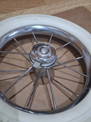 Ruedas Carrito Bebé Antiguo (4 uds)