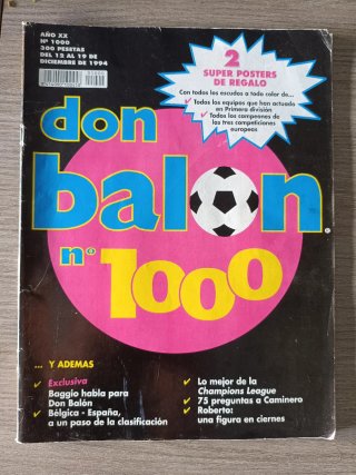 Revistas Don Balón (5 euros / unidad)