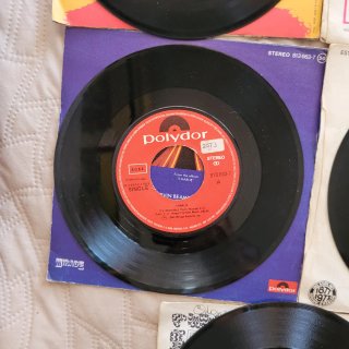 Lote 5 Vinilos 7" 45RPM Rock Internacional