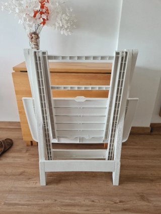 Mesa plegable de plástico para jardín