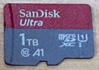 Tarjeta MicroSD SanDisk Ultra de 1TB