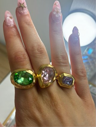 Anillos Swarovski Gema