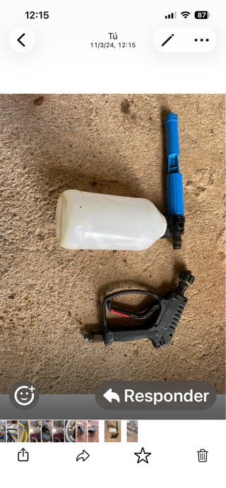 Hidrolimpiadora de gasolina
