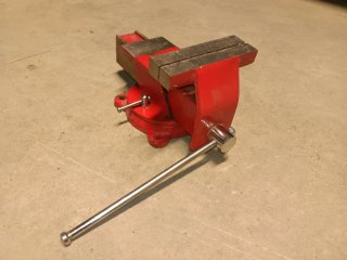 Tornillo de banco giratorio 125 mm