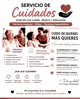 Cuidadora Mayores