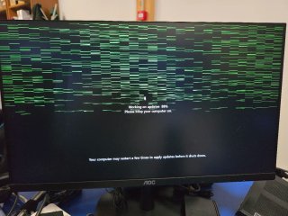 RTX 3070 dañada