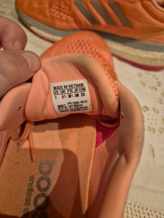 Zapatillas Adidas Boost Naranja