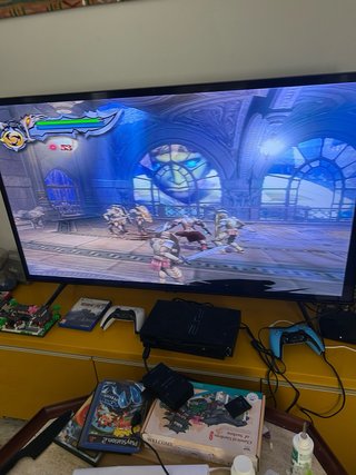 PS2 + 30 Juegos y 2 Mandos + accesorios