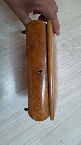 Joyero musical vintage de fabricación italiana, el