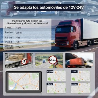 Navegador GPS Bluetooth AWESAFE A1 7 Pulgadas