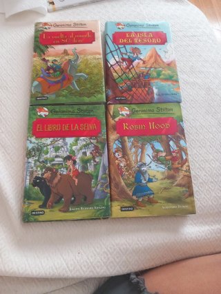 Adaptscion libros Geronimo Stilton