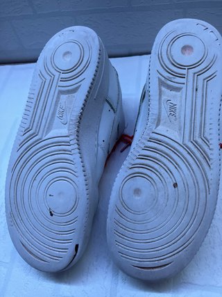 Nike Air Force 1 Supreme Rojo Blanco