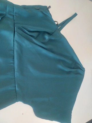 Vestido Vila Talla 38 Verde
