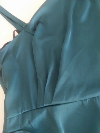 Vestido Vila Talla 38 Verde