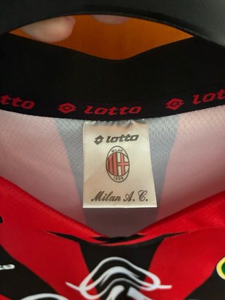 Camiseta Retro AC Milan Lotto