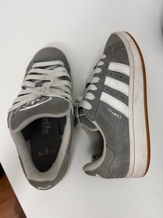 Adidas Campus Grises Talla 38 2/3