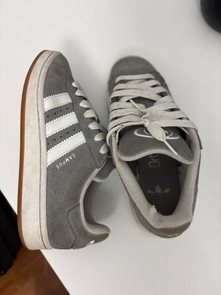 Adidas Campus Grises Talla 38 2/3