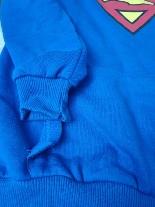Sudadera Azul Superman