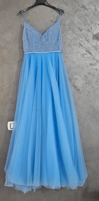 Abito da cerimonia blu