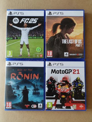 Pack de 4 juegos PS5 SELLADOS