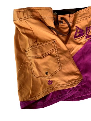 Bañador Billabong Vintage Naranja Morado Y2K Mujer