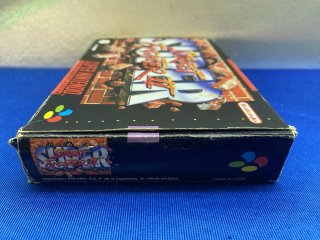 JUEGO PAL ESP SNES SUPER STREET FIGHTER II 2 CAJA