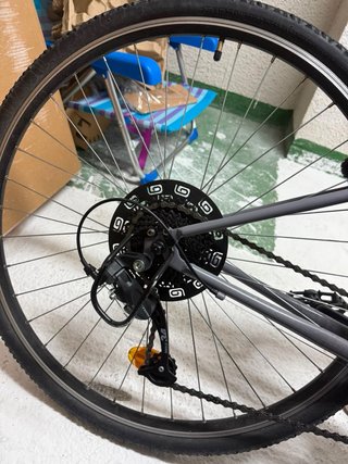 Bicicleta Paseo Riverside 120 Gris