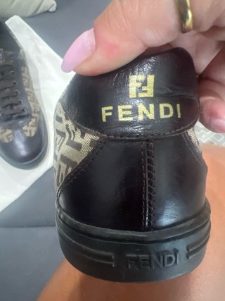 Scarpe Fendi donna beige e marroni