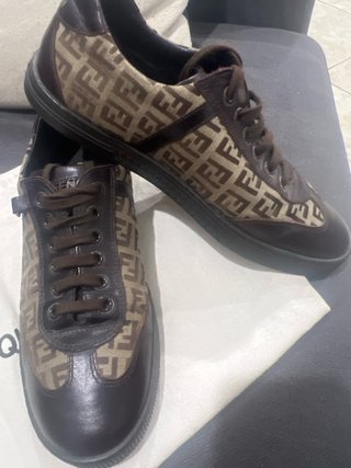 Scarpe Fendi donna beige e marroni