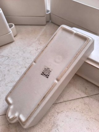 4 Macetas Autorriego IKEA Rectangulares