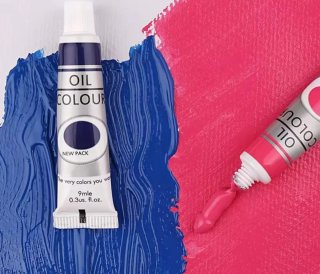 12 colori a olio Xin Bowen