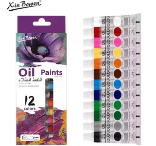 12 colori a olio Xin Bowen