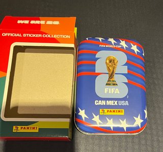 Lata Metálica Mundial FIFA 2026 Panini