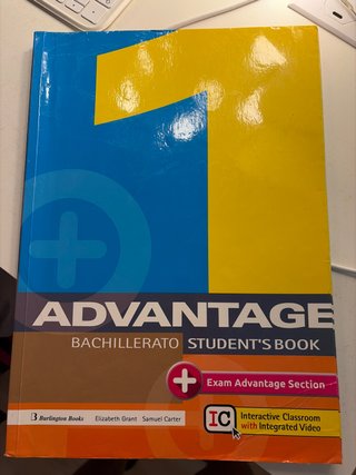 Advantage Student's book. Bachillerato 1